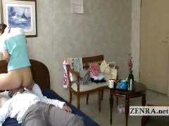 bottomless-japan-nurse-eaten-out-by-horny-old-patient