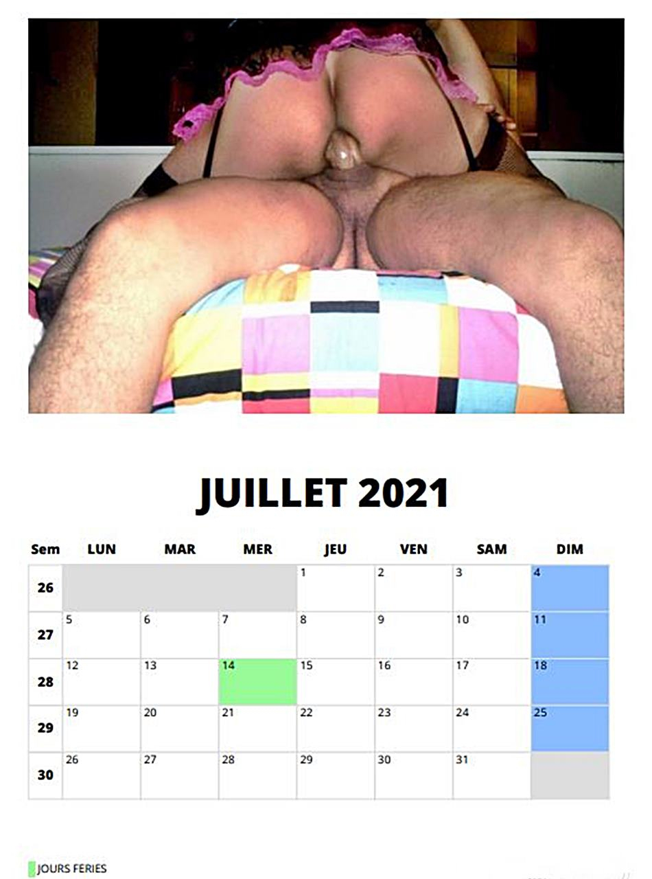 voici le calendrier nat092 pour 2021 - N