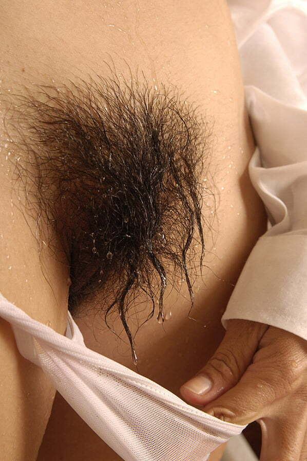 Sweet woman and her hairy pussy... 1 - N